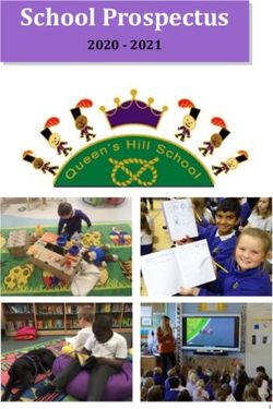 School Prospectus 2020 2021