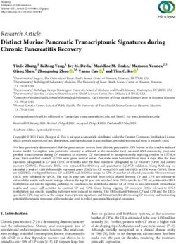 Distinct Murine Pancreatic Transcriptomic Signatures during Chronic Pancreatitis Recovery