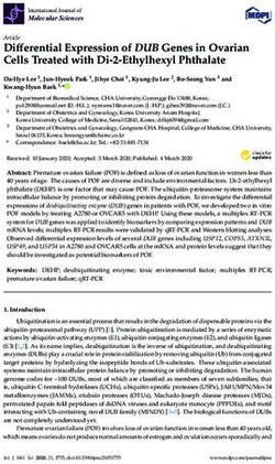 Differential Expression of DUB Genes in Ovarian Cells Treated with Di-2-Ethylhexyl Phthalate - MDPI