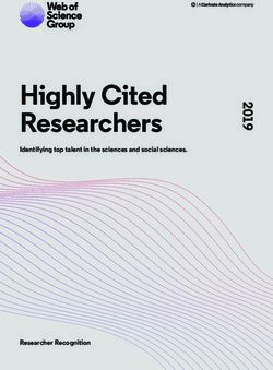 Highly Cited Researchers - Identifying top talent in the sciences and social sciences - Researcher Recognition - MRI TUM