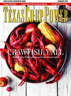 CRAWFISH, Y'ALL - Crape Murder YOUR ELECTRIC COOPERATIVE NEWS - Wharton County ...