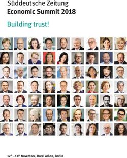 S&uuml;ddeutsche Zeitung Economic Summit 2018 Building trust! - 12th - 14th November, Hotel Adlon, Berlin