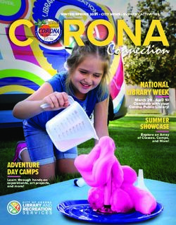 C RONA Connection NATIONAL LIBRARY WEEK - City of Corona