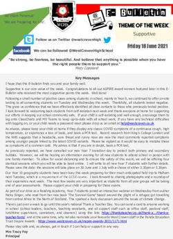 Supportive Friday 18 June 2021 - West Craven High School