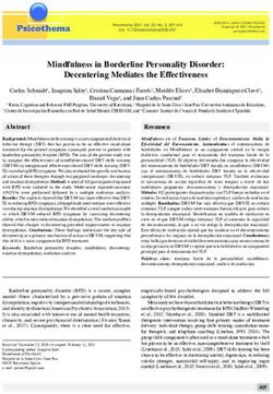 Mindfulness in Borderline Personality Disorder: Decentering Mediates the Effectiveness