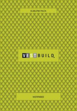 SUBURB PACK - WERRIBEE - VESTBUILD