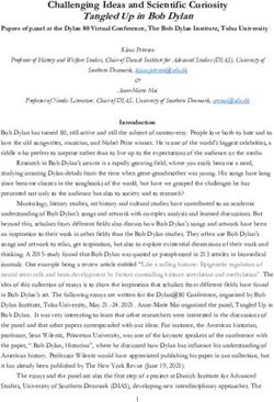 Challenging Ideas and Scientific Curiosity Tangled Up in Bob Dylan - Tidsskrift.dk