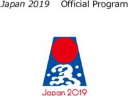 Japan 2019 Official Program - The Japan Foundation