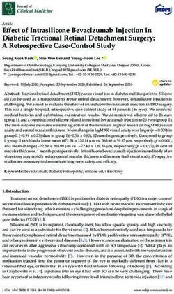 Effect of Intrasilicone Bevacizumab Injection in Diabetic Tractional Retinal Detachment Surgery: A Retrospective Case-Control Study - MDPI