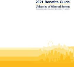 2021 Benefits Guide University of Missouri System - University of Missouri ...