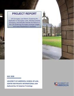 PROJECT REPORT - University of Aberdeen
