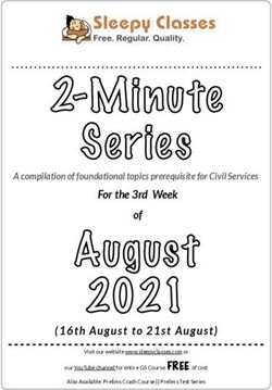 2-Minute Series - Sleepy Classes