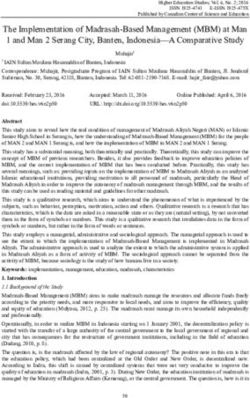 The Implementation of Madrasah-Based Management (MBM) at Man 1 and Man 2 Serang City, Banten, Indonesia-A Comparative Study - Semantic Scholar