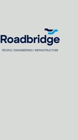 PEOPLE I ENGINEERING I INFRASTRUCTURE - Roadbridge
