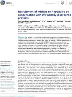 Recruitment of mRNAs to P granules by condensation with intrinsically-disordered proteins - eLife