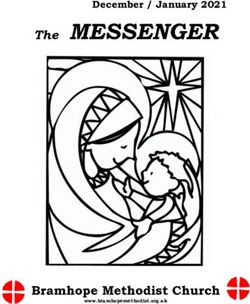 The MESSENGER - Bramhope Methodist Church - December / January 2021