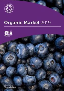 Organic Market 2019 - Soil Association