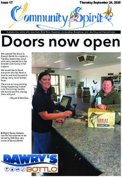 Doors now open - Ravensthorpe CRC