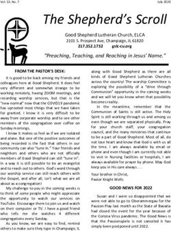 The Shepherd's Scroll - Good Shepherd Lutheran Church