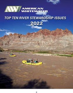 2022 TOP TEN RIVER STEWARDSHIP ISSUES - American ...