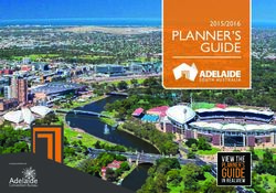 PLANNER'S GUIDE 2015/2016 - VIEW THE - Adelaide Convention Bureau