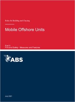 Mobile Offshore Units - Rules for Building and Classing Fire and Safety - Measures and Features - Part 5 ...