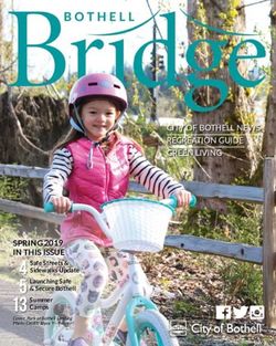 13 CITY OF BOTHELL NEWS RECREATION GUIDE GREEN LIVING