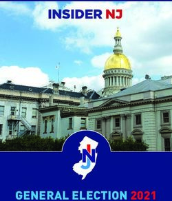 GENERAL ELECTION 2021 - Insider NJ