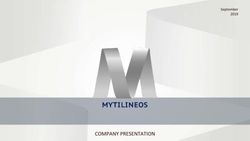 COMPANY PRESENTATION - September 2019 - Mytilineos