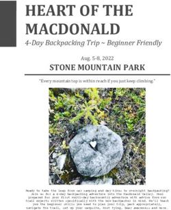 HEART OF THE MACDONALD - 4-Day Backpacking Trip Beginner Friendly - Northern Rockies Fitness