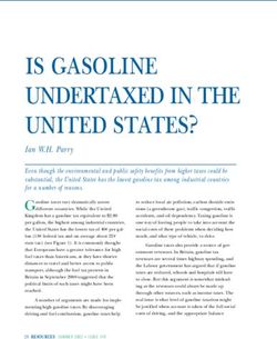 Is gasoline undertaxed in the united states?