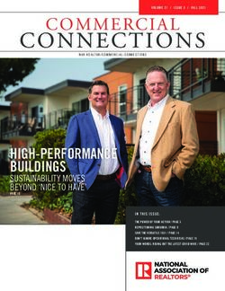 CONNECTIONS COMMERCIAL - National Association of REALTORS