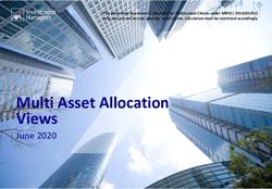 Multi Asset Allocation Views - June 2020 - AXA IM Luxembourg