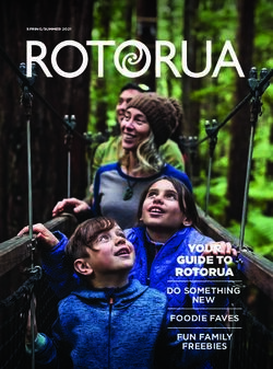 YOUR GUIDE TO ROTORUA - DO SOMETHING NEW FOODIE FAVES FUN FAMILY - NET
