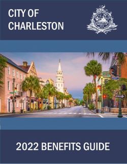 CITY OF CHARLESTON - 2022 BENEFITS GUIDE