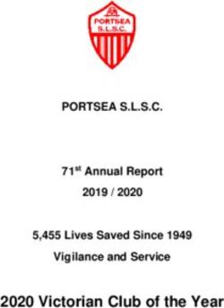 2020 Victorian Club of the Year - PORTSEA S.L.S.C. 2019 / 2020 5,455 Lives Saved Since 1949 Vigilance and Service - Portsea Surf Life Saving Club