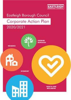 Corporate Action Plan - Eastleigh Borough Council GREENER BOROUGH HOUSING