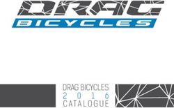 Drag Bicycles 2016 Catalogue