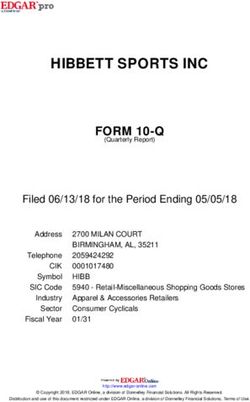 HIBBETT SPORTS INC FORM 10-Q - OTC Backend