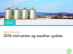 2018 mid-winter ag weather update - E-book Bryce Anderson's - DTN.com