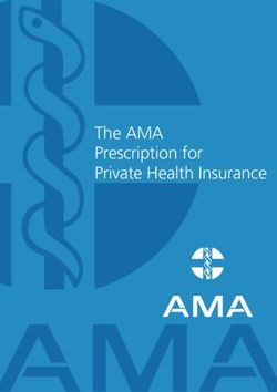 The AMA Prescription for Private Health Insurance - Australian ...