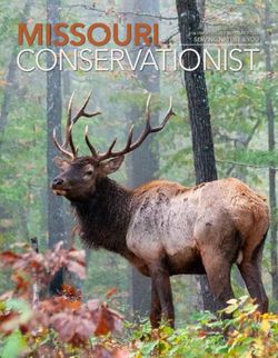 MISSOURI CONSERVATIONIST - SERVING NATURE & YOU