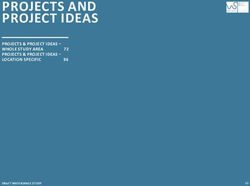 PROJECTS AND PROJECT IDEAS - PROJECTS & PROJECT IDEAS - WHOLE STUDY AREA PROJECTS & PROJECT IDEAS - LOCATION SPECIFIC 72 96 - Bath & North ...