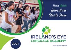 Adventure Starts Here - Your Irish 2021 - ireland's eye language academy