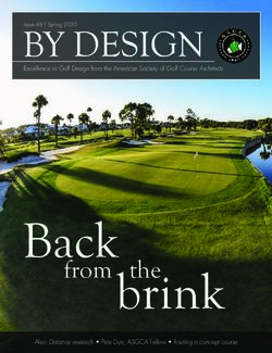 Brink - BY DESIGN - Backfrom the - American Society of ...
