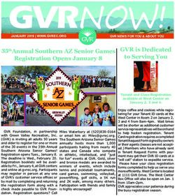 Registration Opens January 8 - 35thAnnual Southern AZ Senior Games - Green Valley Recreation