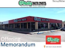 Offering Memorandum - Exclusive Net-Lease Offering - NNN Properties