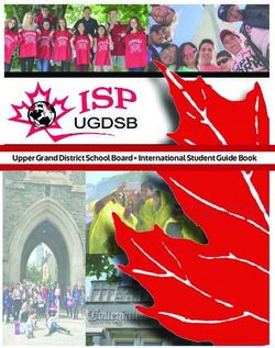 Upper Grand District School Board International Student Guide Book