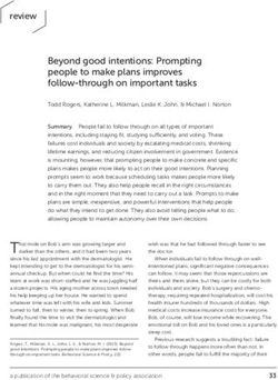 Beyond good intentions: Prompting people to make plans improves follow-through on important tasks - Scholars at Harvard