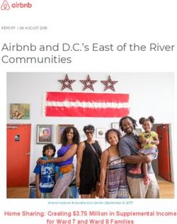 Airbnb and D.C.'s East of the River Communities - Home Sharing: Creating $3.75 Million in Supplemental Income for Ward 7 and Ward 8 Families ...